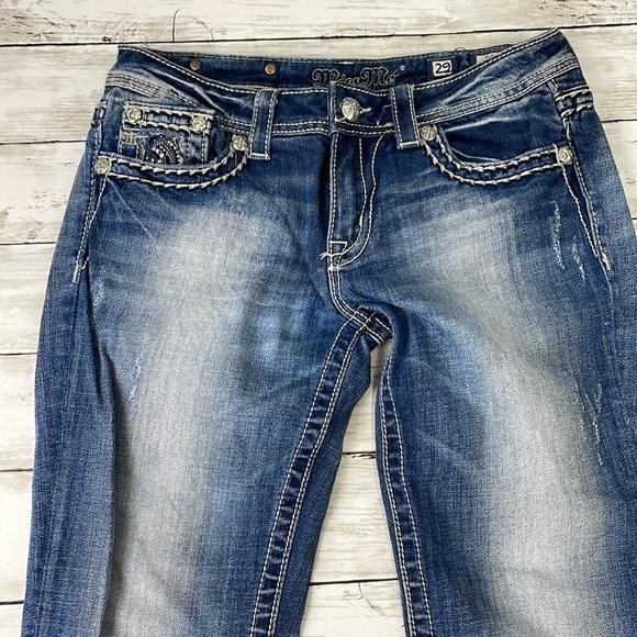 MISS ME CAPRI JEANS SZ 29 Je5872P - Picture 8 of 8